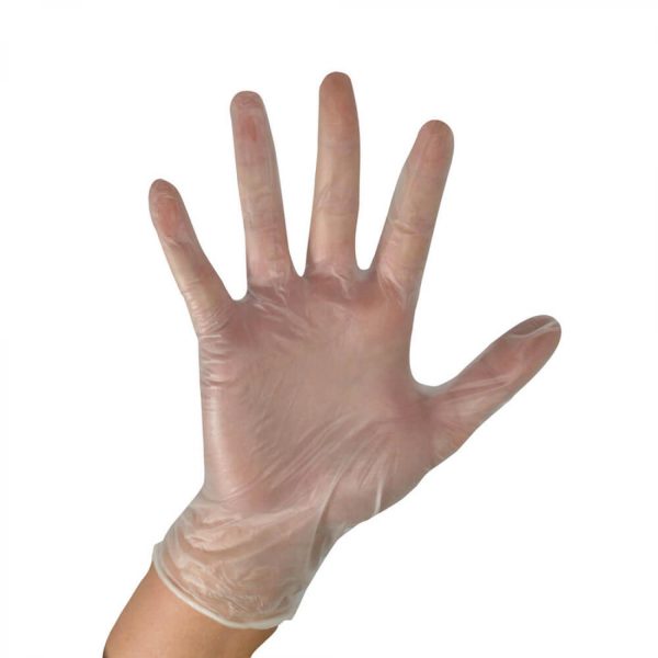 دستکش وینیل یکبار مصرف پزشکی برای معاینه
