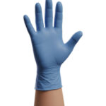 دستکش نیتریل آبی پزشکی