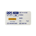 اندیکاتور لیبل اتیلن اکساید کلاس یک EO برند RRS ساخت ایران