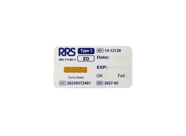 اندیکاتور لیبل اتیلن اکساید کلاس یک EO برند RRS ساخت ایران
